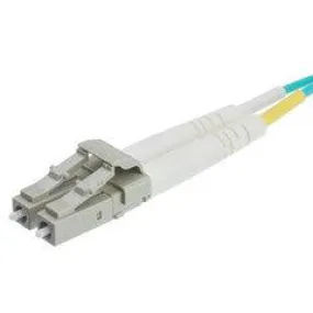 10 Gigabit Aqua OM4 Fiber Optic Cable, LC / LC, Multimode, Duplex, 50/125, 30 meter (98.4 foot)