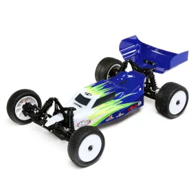 1/16 Mini-B Brushed RTR 2WD Buggy, Blue/White