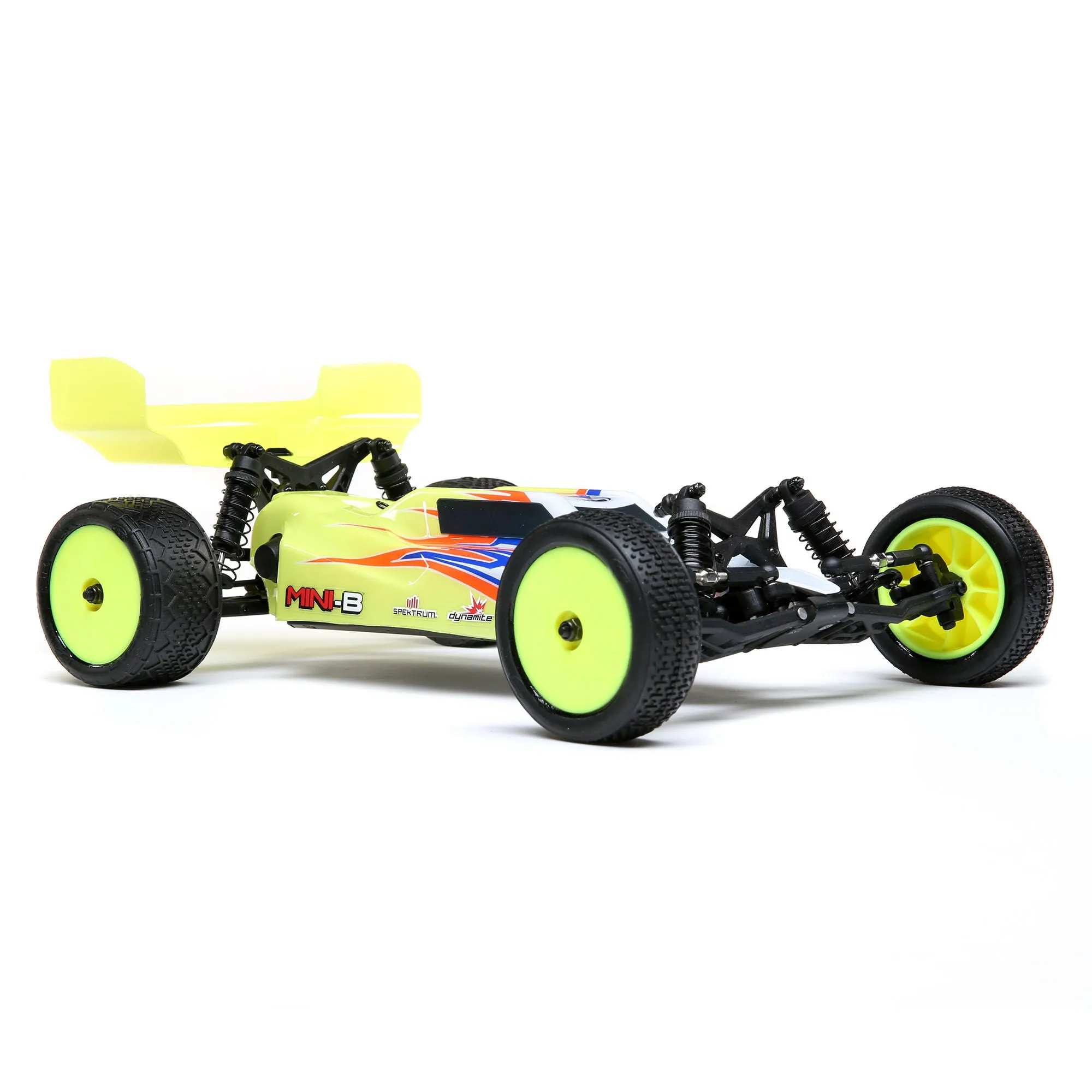 1/16 Mini-B Brushed RTR 2WD Buggy, Yellow/White