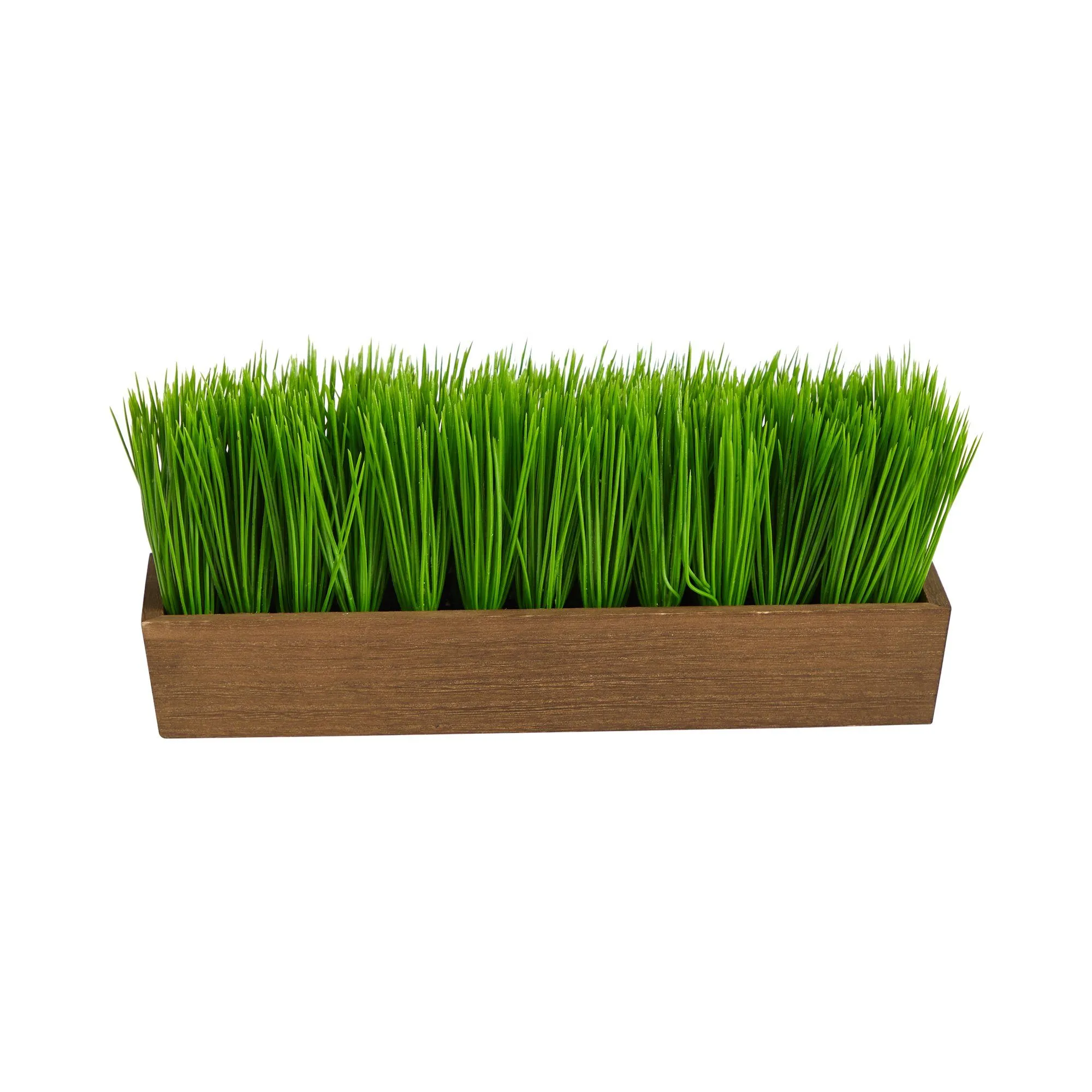 12” Grass Artificial Plant in Decorative Planter