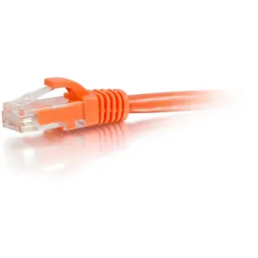 14Ft Cat6A Snagless Utp Cable-Ornge