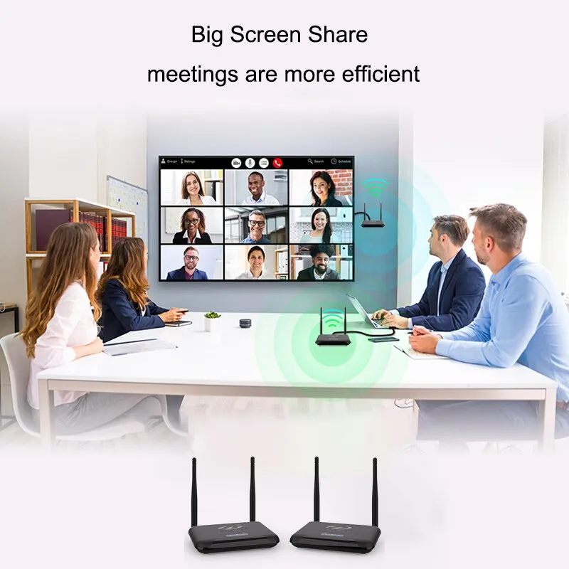 150m Wireless Display Video Transmitter Receiver HDMI Extender Screen Share Adapter for PS4 Camera DVD Laptop PC To TV Projector