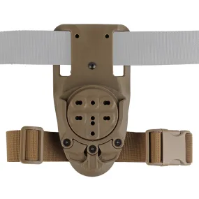 360-degree universal tactical holster adapter with belt attachment GB-ACC-22 Tan