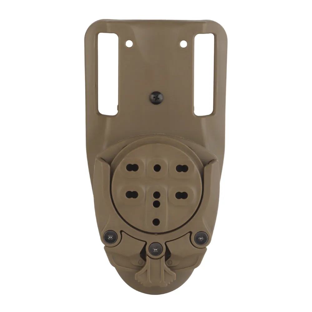 360-degree universal tactical holster adapter with belt attachment GB-ACC-22 Tan