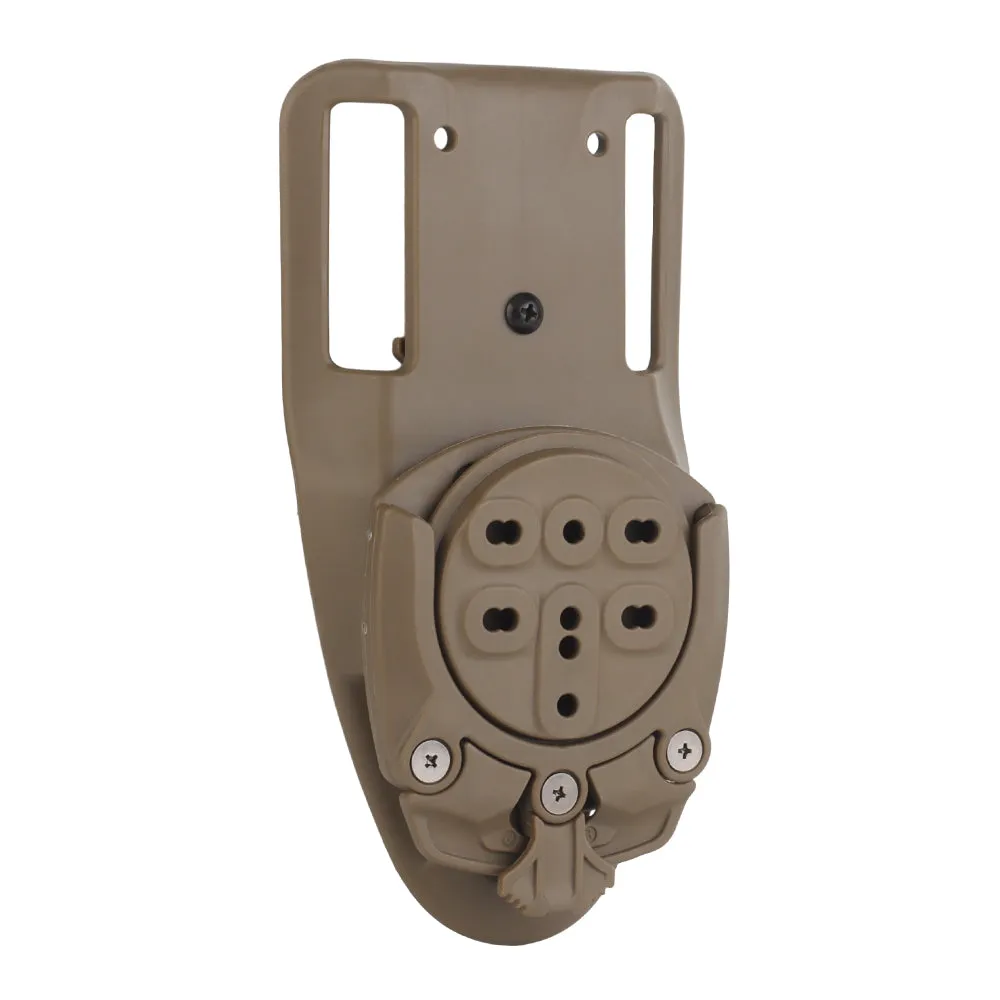 360-degree universal tactical holster adapter with belt attachment GB-ACC-22 Tan