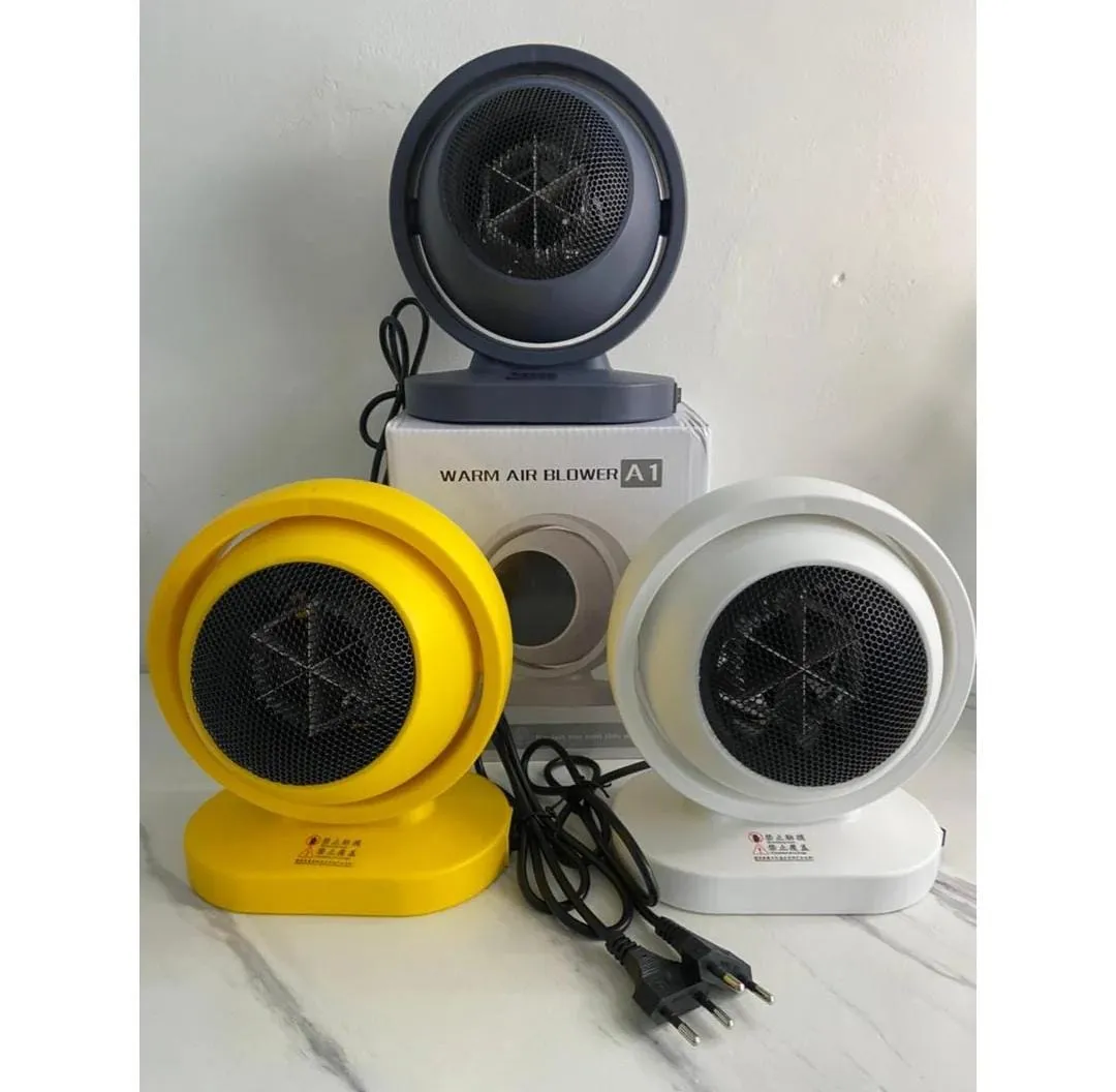 380W Warm air blower desktop heater fan