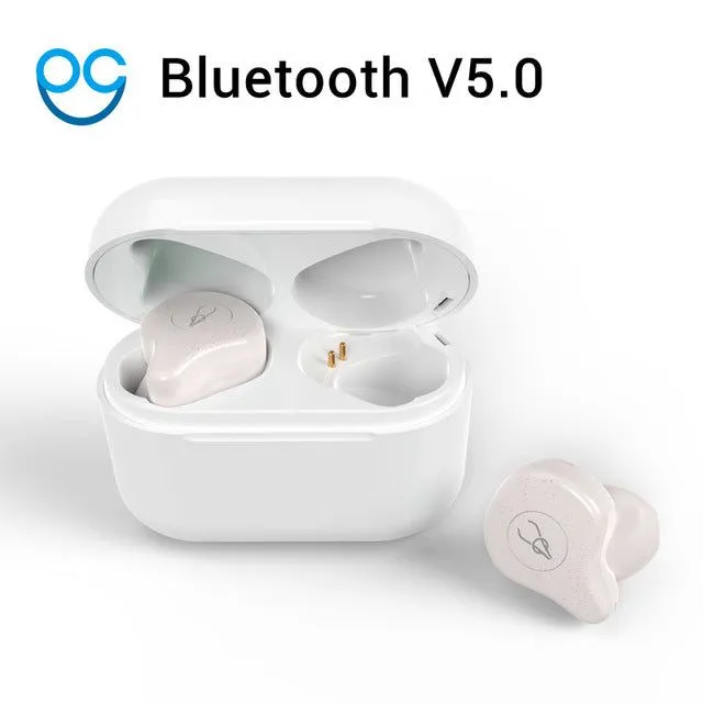 5.0 Bluetooth Earphone True Wireless - 3D Sport Headphones Waterproof Stereo Earbuds With Microphone