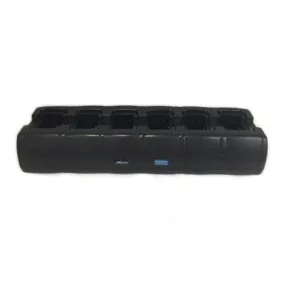 6-Bay Desktop Charger for iCom F3001/F4001, F3103/ F4103, IF3210/F4210 Radios with Ni-MH Batteries