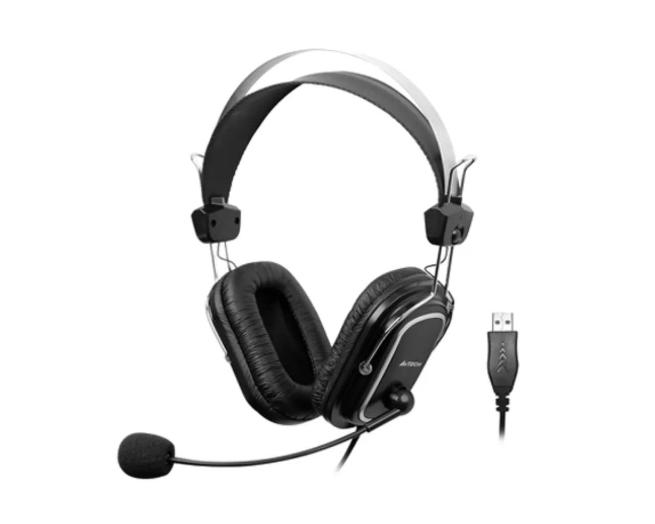 A4Tech HU 50 USB Wired Headphones