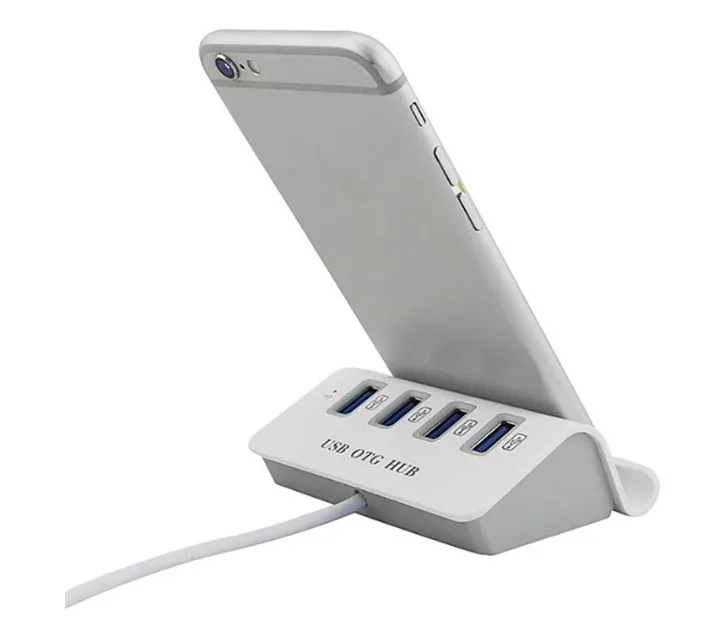 AeroCool Essential Phone Holder charger with 4 USB port