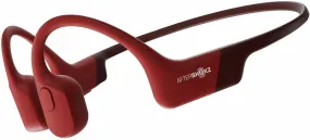 AfterShokz Aeropex Wireless Headphone in Solar Red - Waterproof Bone Conduction