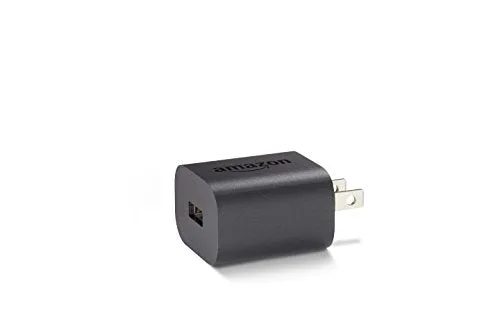 Amazon 5W USB Official OEM Charger and Power Adapter for Fire Tablets and Kindle eReaders - Black