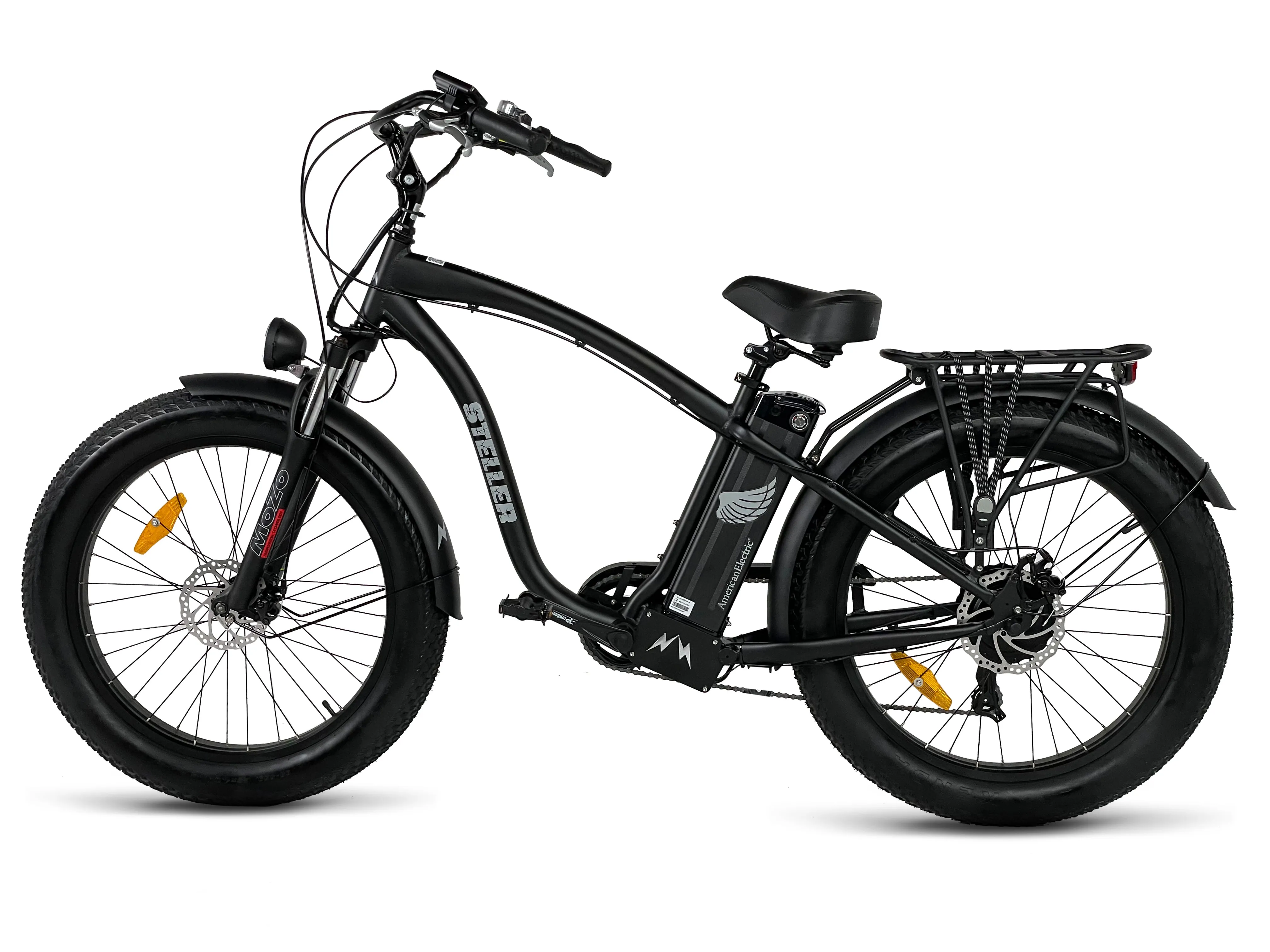 AmericanElectric Steller Step-Through 750w Electric Cruiser Bicycle