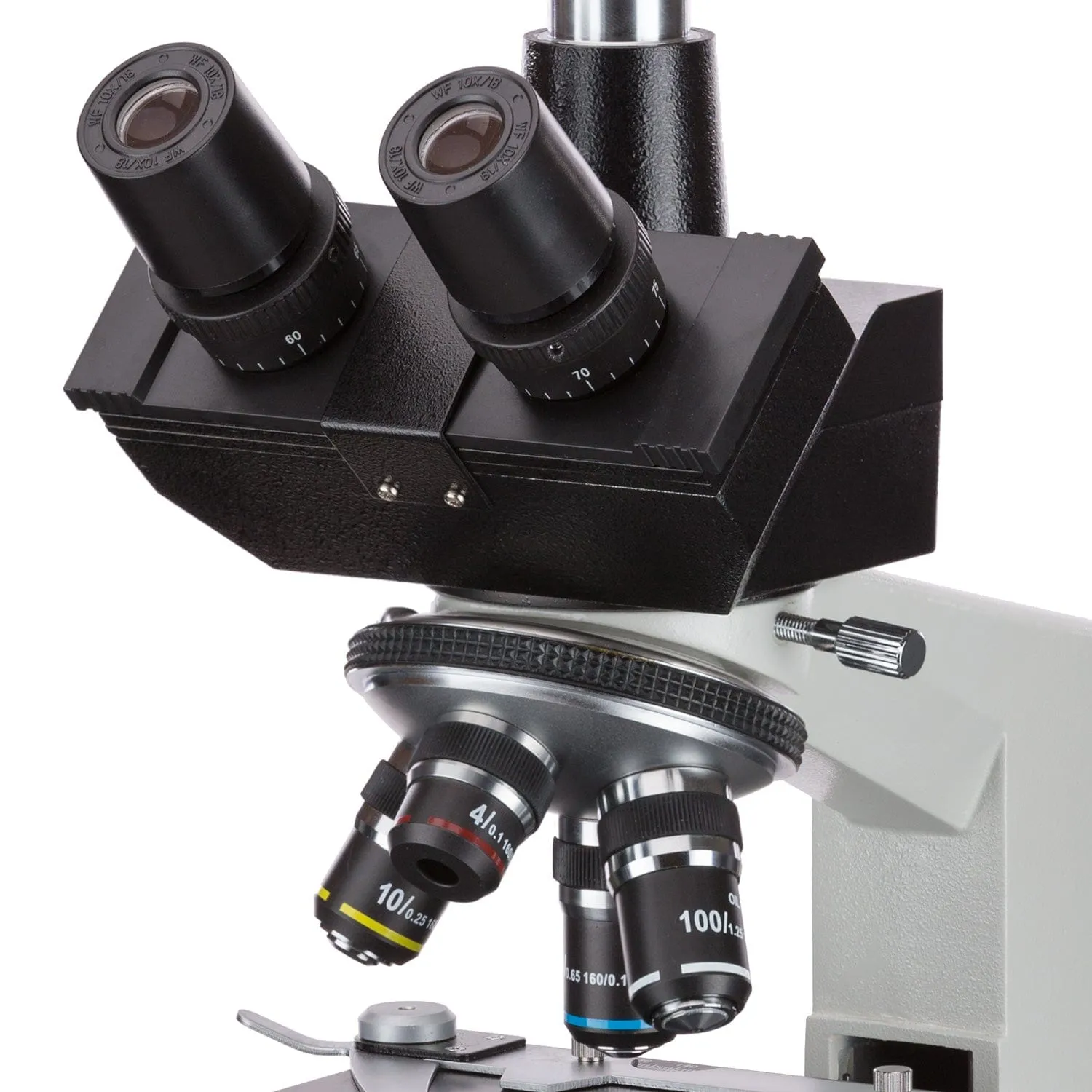 AmScope T390 Series Biological Trinocular Compound Microscope with 9.7" Touchscreen Imaging System