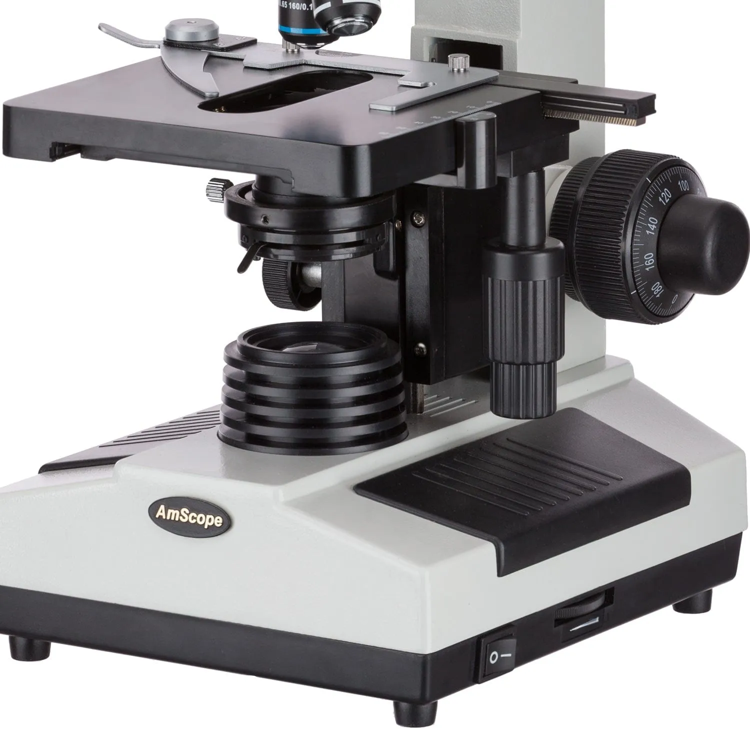 AmScope T390 Series Biological Trinocular Compound Microscope with 9.7" Touchscreen Imaging System