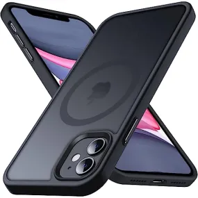 Anqrp Designed for iPhone 11 Case, [Compatible with Magsafe] Slim Anti-Scratch Shockproof Case for iPhone 11 6.1 inch, Black