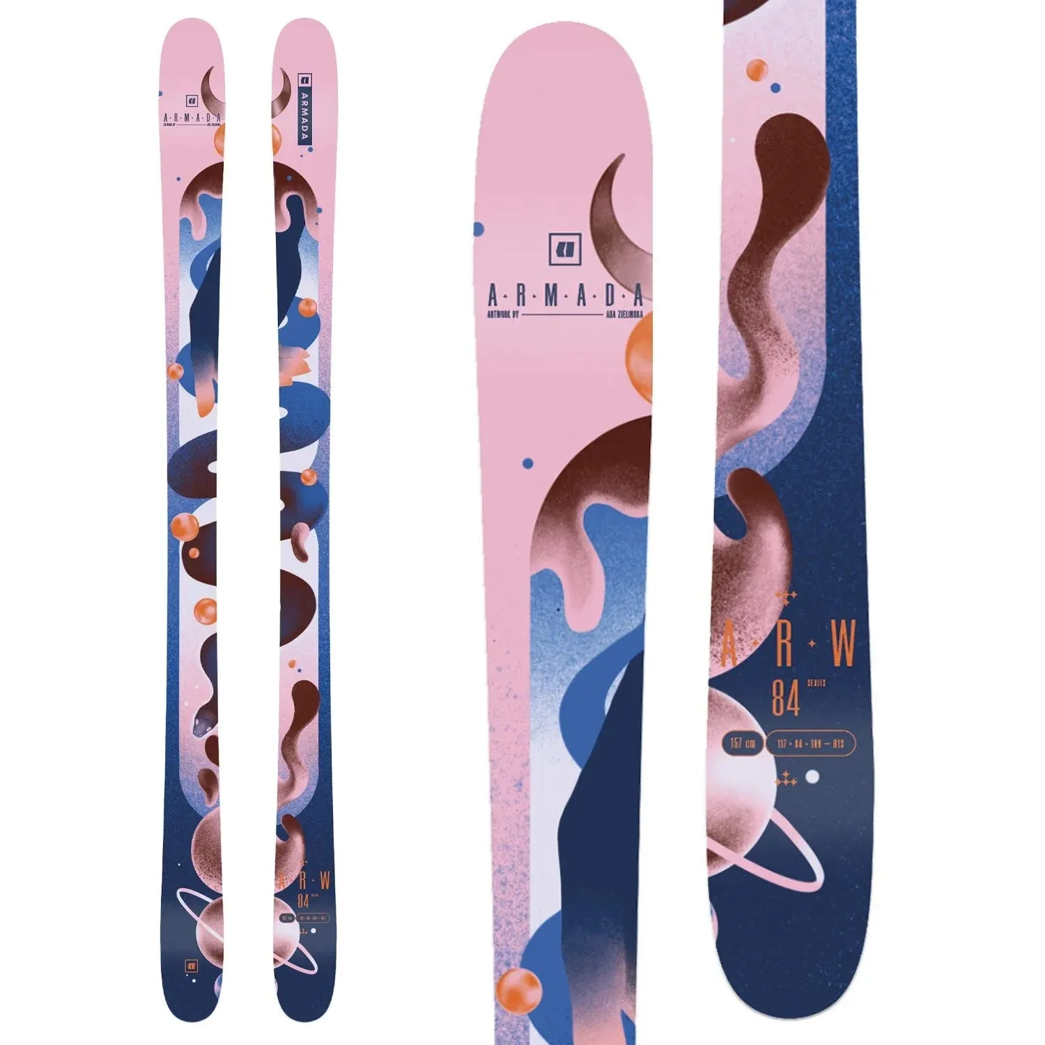 Armada ARW 84 Skis   EM10 Bindings - 2025 - Women's