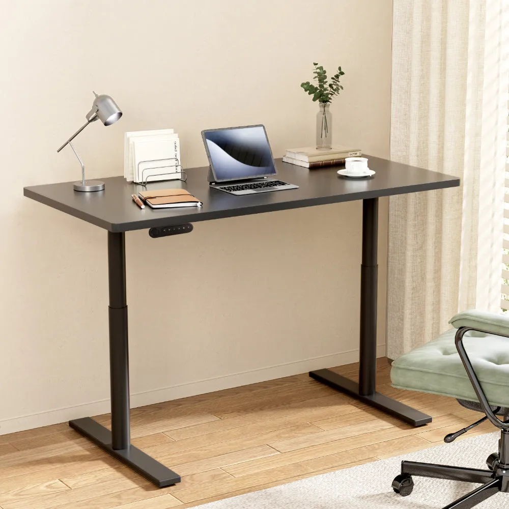 Artiss Electric Standing Desk Height Adjustable Sit Stand Desks Table Black