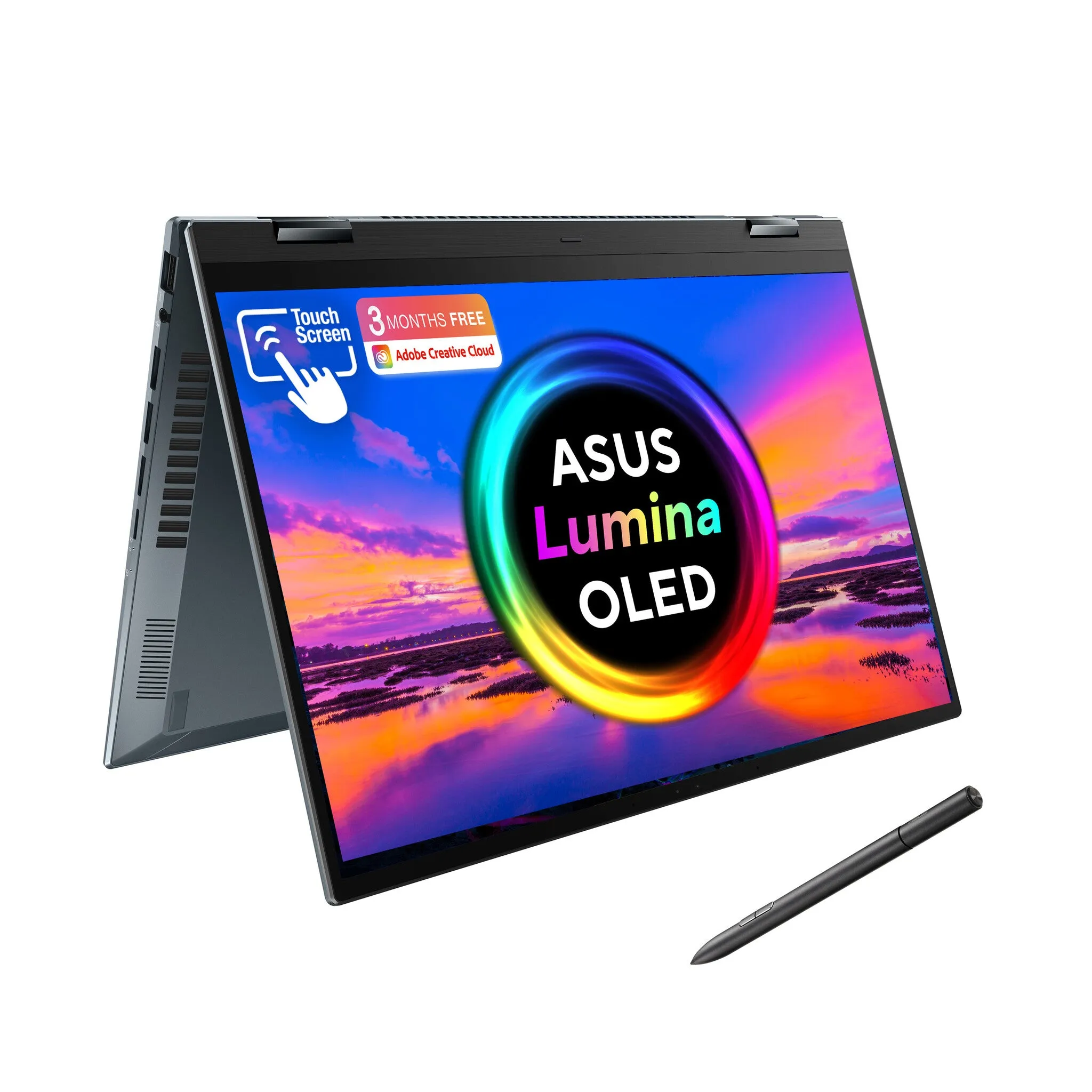 ASUS Zenbook 14 Flip OLED UP5401ZA-KN056W Intel® Core™ i5 i5-12500H Hybrid (2-in-1) 35.6 cm (14") Touchscreen 2.8K 16 GB LPDDR5-SDRAM 512 GB SSD Wi-Fi 6E (802.11ax) Windows 11 Home Grey