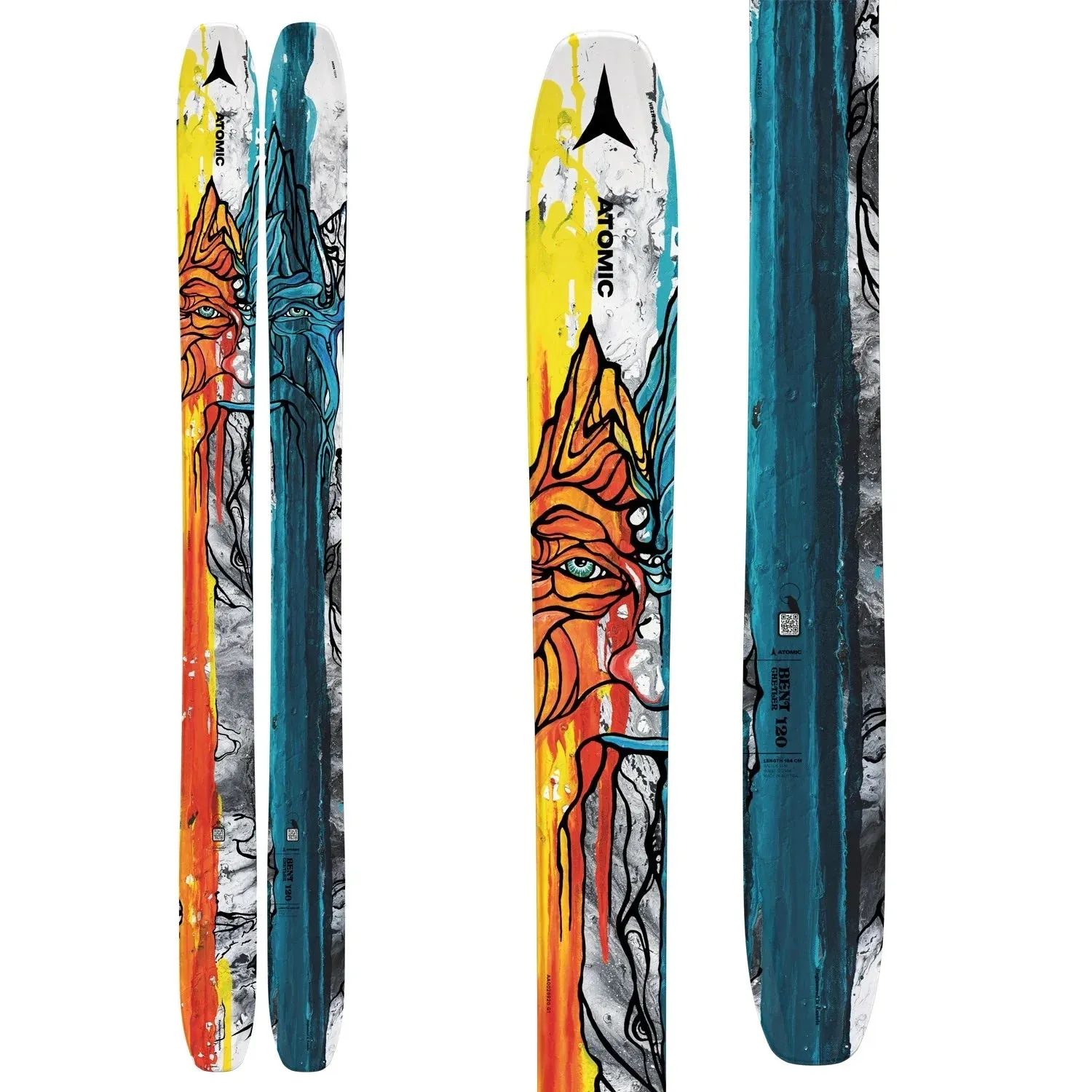 Atomic Bent Chetler 120 Skis - Men's - 2024