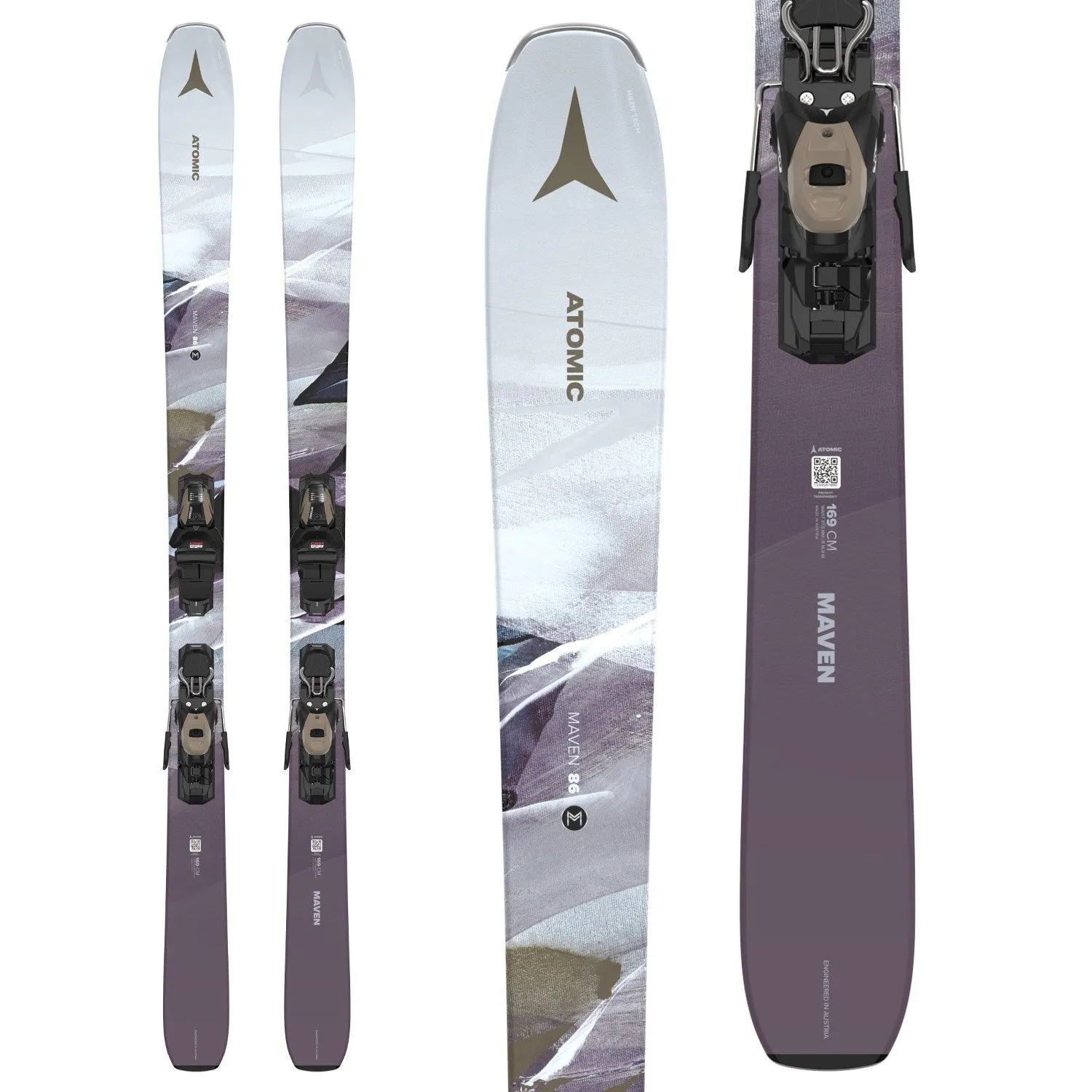 Atomic Maven 86 R Skis   M10 GW Bindings - Women's - 2025