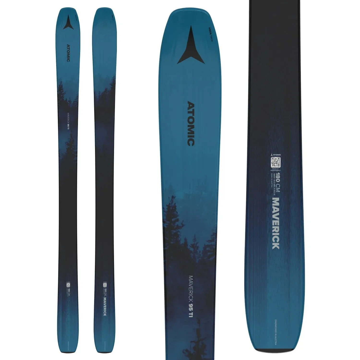 Atomic Maverick 95 Ti Skis - Men's - 2025