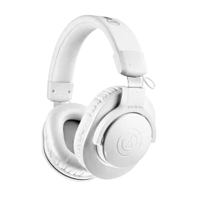 Audio Technica ATHM20XBT Wireless Over-Ear Headphones White