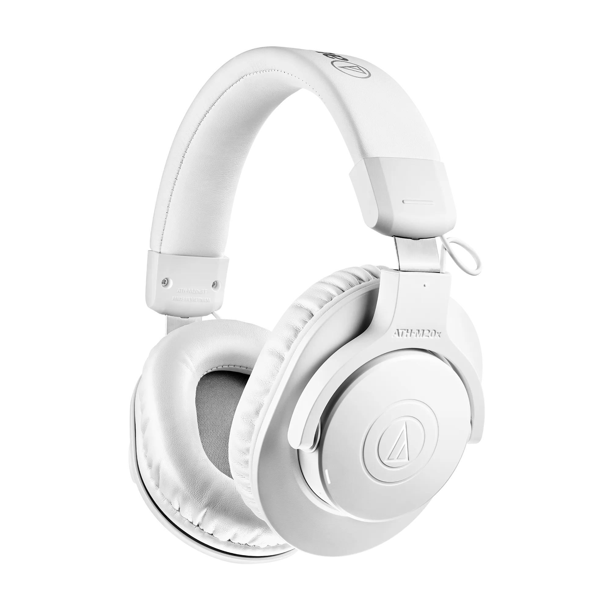 Audio Technica ATHM20XBT Wireless Over-Ear Headphones White