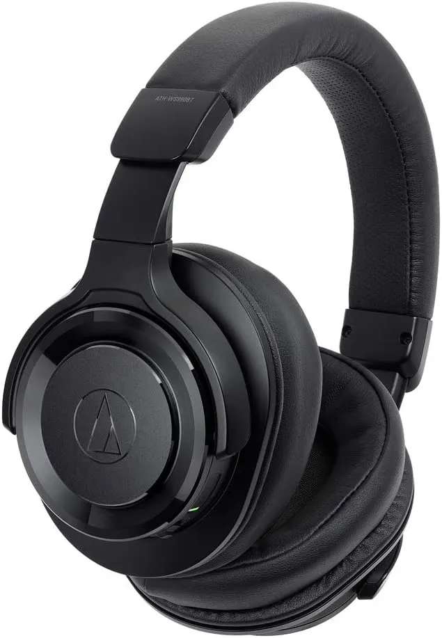 Audio-Technica Solid Bass Bluetooth Wireless Over-Ear Headphones with Built-In Mic & Control - Certified Refurbished