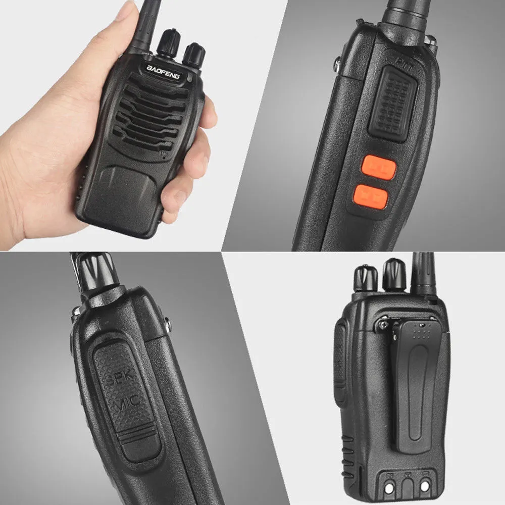 Baofeng BF-888S [6 Pack] | UHF |  5W | 16CH | CTCSS/DCS | Flashlight