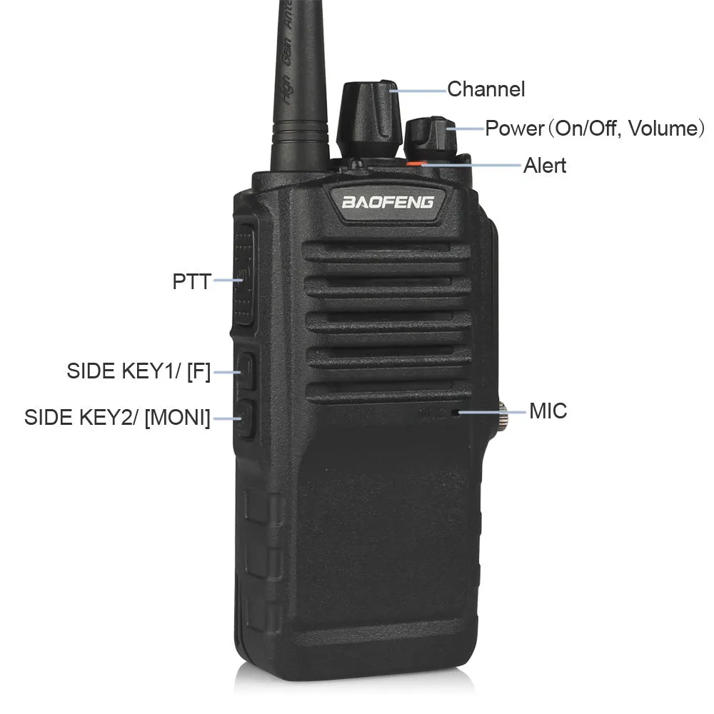 Baofeng BF-9700 | UHF | 7W/5W/1W | Waterproof | Noise Reduction | 1800mAh [DISCONTINUED]