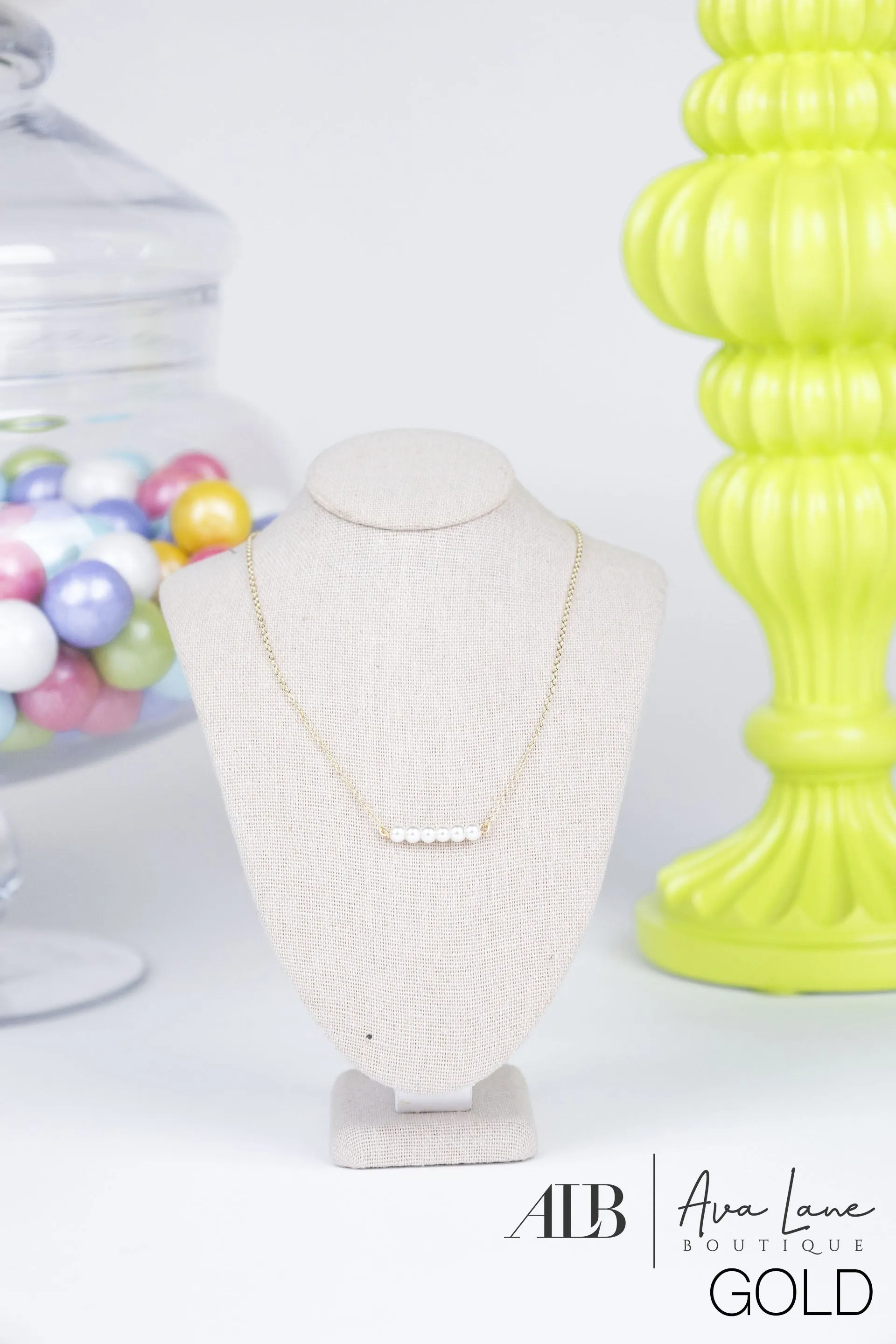 B.b Lila Baby Girl Necklace