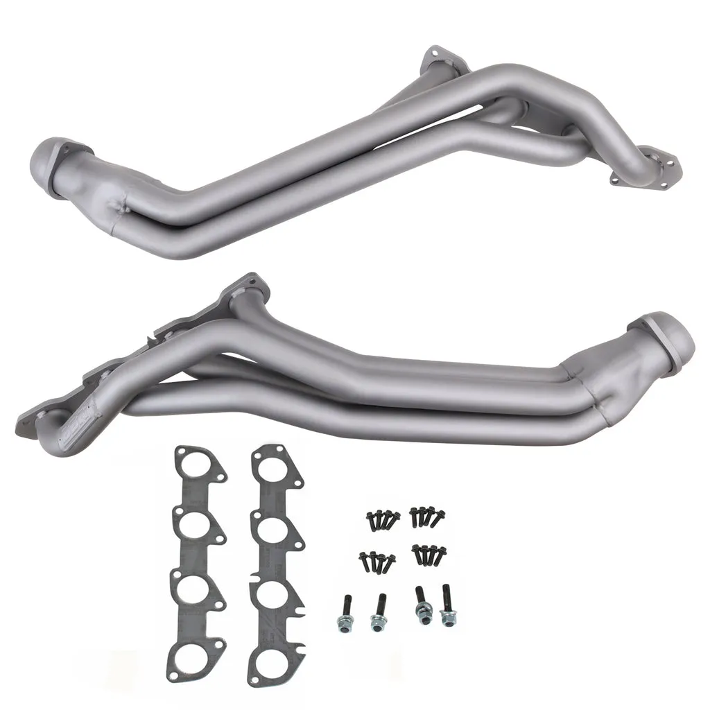 BBK Exhaust Dodge Charger/Challenger Chrysler 300C 5.7L V8 (2009-2024) 1-3/4" Long Tube Headers - Titanium / Polished Silver