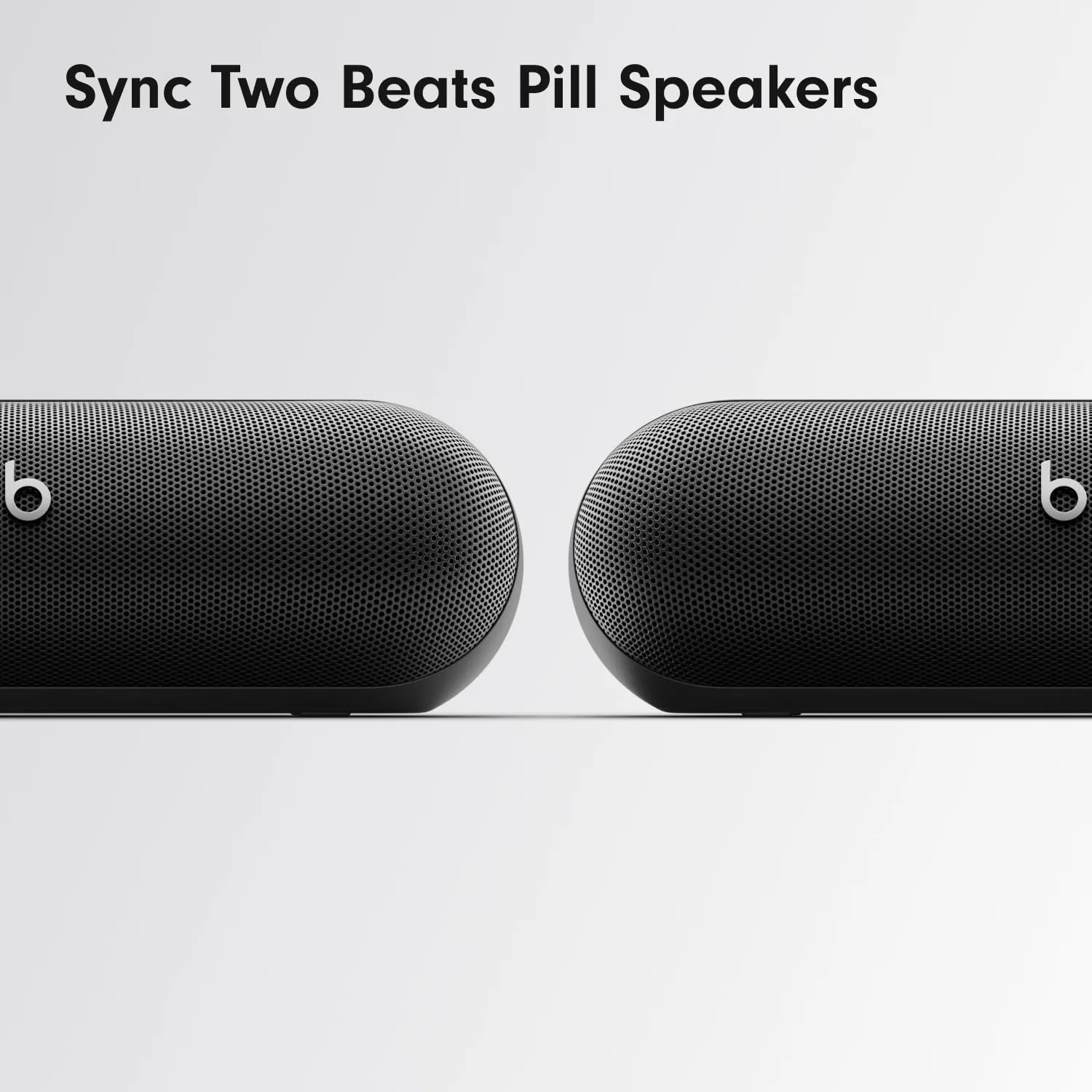 Beats Pill - Wireless Bluetooth Speaker with AppleCare  (2 Years) - Matte Black