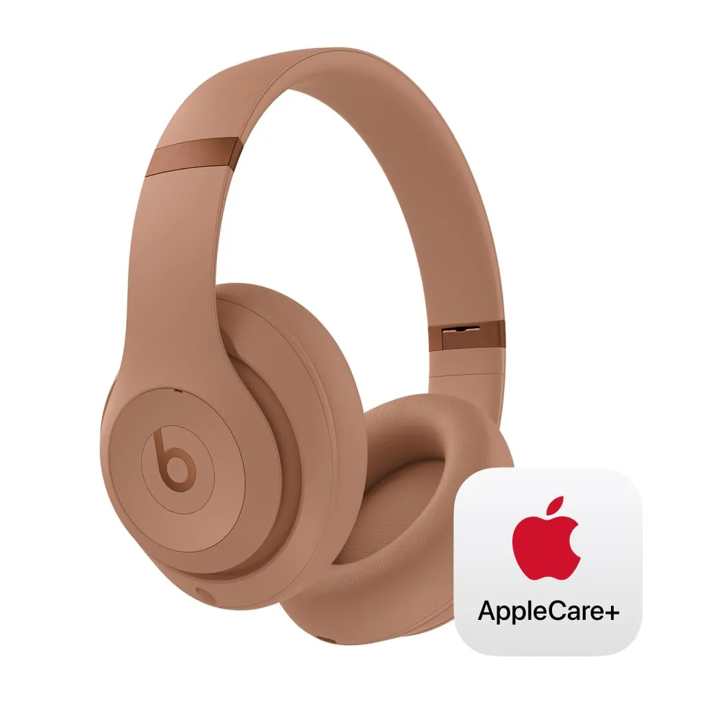 Beats Studio Pro x Kim Kardashian - Bluetooth Noise Cancelling Headphones with AppleCare  (2 Years) - Dune