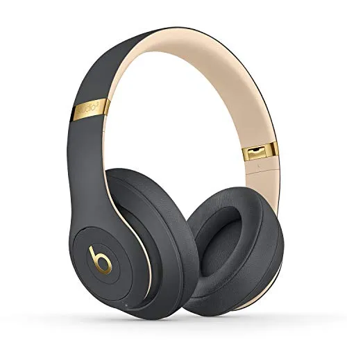 Beats Studio3 Wireless Noise Cancelling Over-Ear Headphones - Apple W1 Headphone Chip, Class 1 Bluetooth, 22 Hours of Listening Time, Built-in Microphone - Shadow Gray (Latest Model)