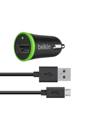 Belkin Universal Car Charger with Micro USB ChargeSync Cable Black