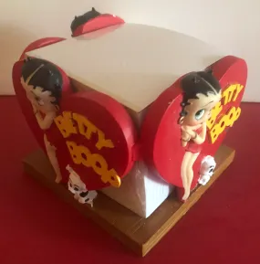 Betty Boop Desktop Note Pad Holder