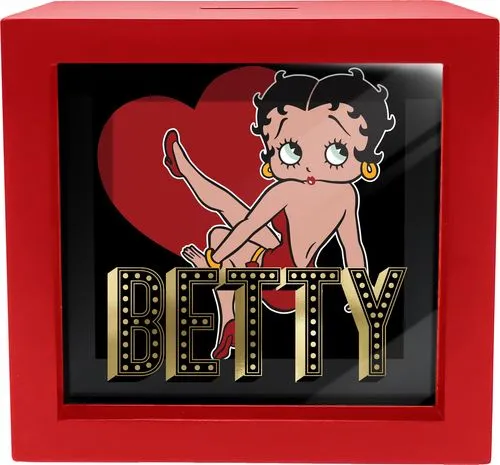 Betty Boop Shadow Box Bank  "NEW"