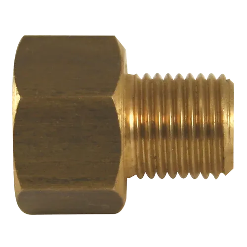 BL BLF-17B AGS Brass Adapter (Female 1/2-20 Inverted to Male 7/16-24 Inverted)