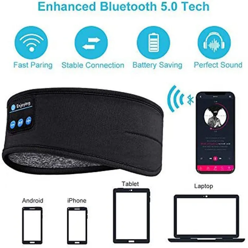 Bluetooth Headphone Headset Headband