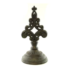 Bookends Fleur De Lis