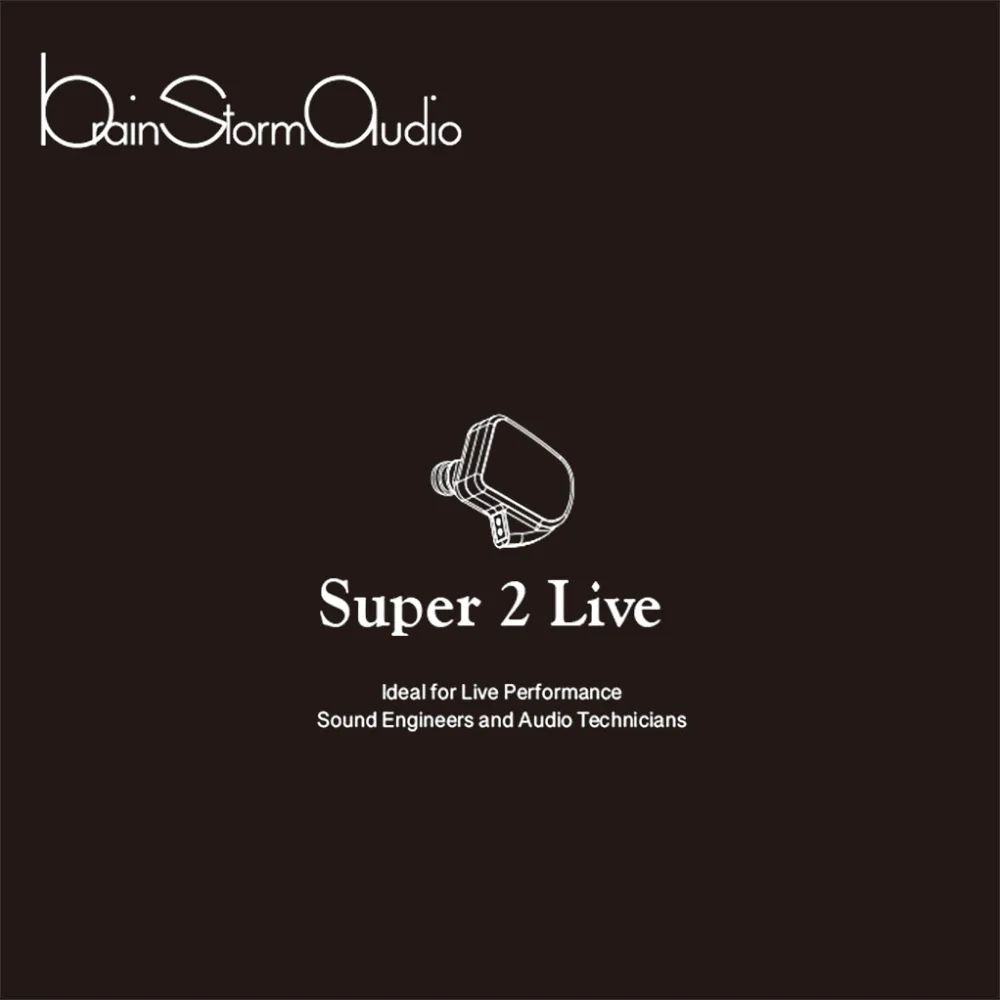 Brain Storm Audio Super 2 Live - BSA-SUPER2LIVE