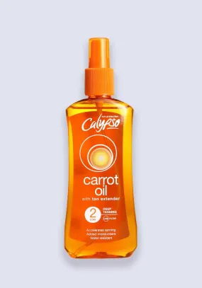 Calypso Low Protection Carrot Oil With Tan Extender SPF 2 200ml