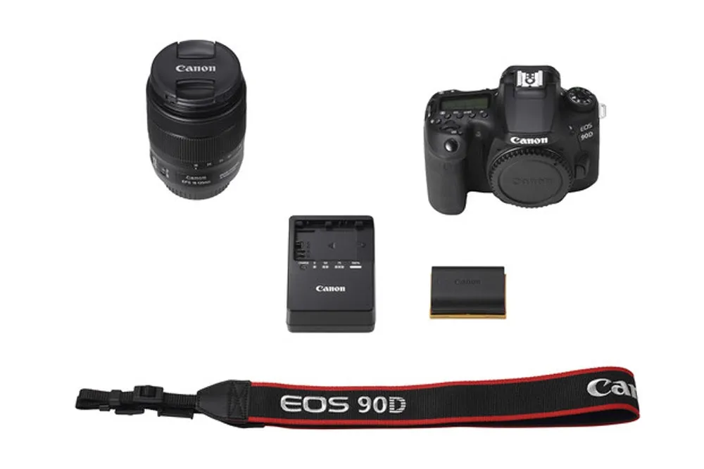 Canon EOS 90D DSLR Camera with 18-135mm Lens