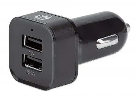 Car/Auto Charger 2X Usb-A- 2.1A