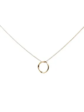 Carmen Circle Necklace Gold