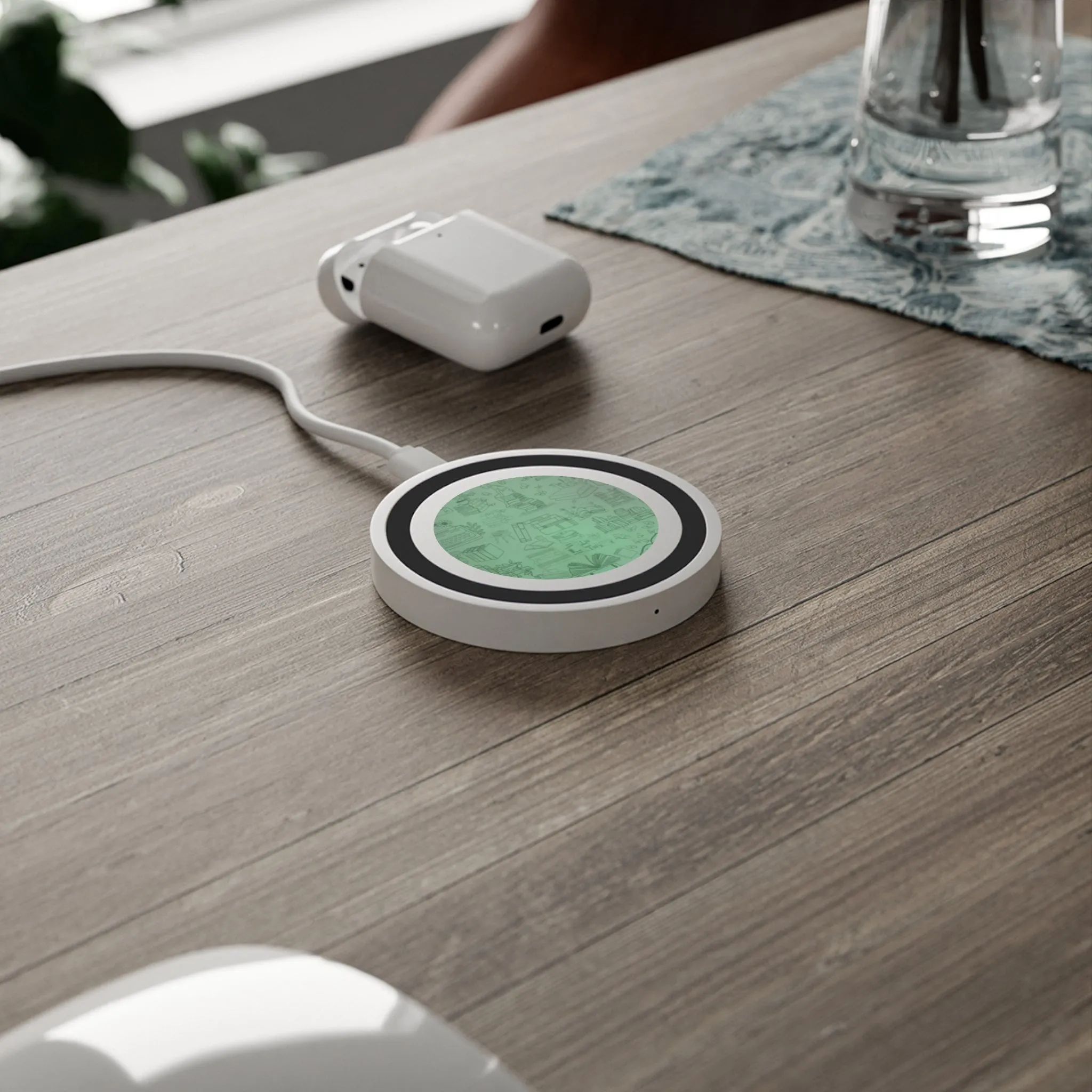 Charging Pad: Book lovers | Green