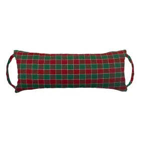 Checkers Red and Green Rocker Back Extender Headrest Pillow