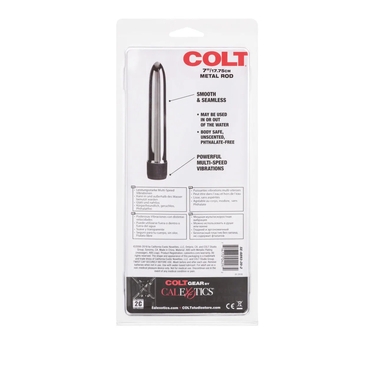 COLT Metal Rod Vibrator - Large